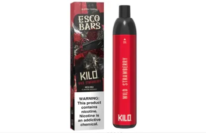 Picture of ESCO BAR KIL0 WILD STRAWBERRY 4000 PUFFS (BOX OF 10)