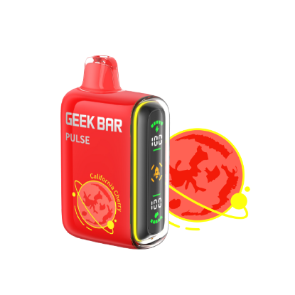 Picture of GEEKBAR PULSE 7500 PUFFS (PACK OF 5) CALIFORNIA CHERRY